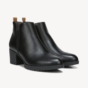 Dr Sholls Boots Women's London Block Heel Chelsea  Bootie, NWOT, Sz 11M